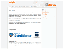 Tablet Screenshot of edisplay.it